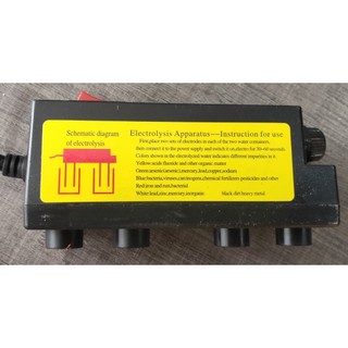 Máy Điện Phân Kiểm Tra Chất Lượng Nước Sạch Để Thử Nước (Tặng Kèm 4 Điện Cực)