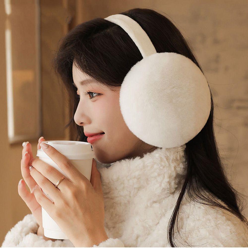 CLEOES Bông Chụp Tai Giữ Ấm Mềm Mại Thoải Mái Thời Trang Unisex