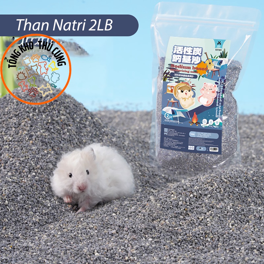 Than hoạt tính lót chuồng chuột hamster, Cát tắm khô cho hamster, Cùi ngô lót chuồng bò sát, Sóc, Nhím, Thú cưng nhỏ
