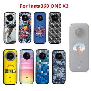 2 miếng dán thân trước miếng dán da miếng dán bảo vệ phim chống thấm nước cho insta360 one x2 camera hành động