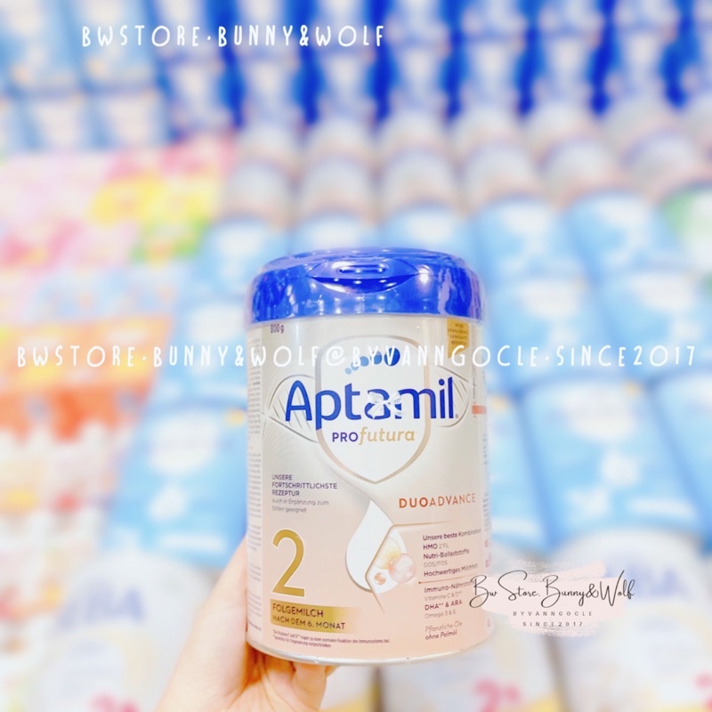 Sữa Aptamil Profutura Bạc nội địa Đức 800gr Mẫu Mới - Pre, Số 1, 2 - Bw Store
