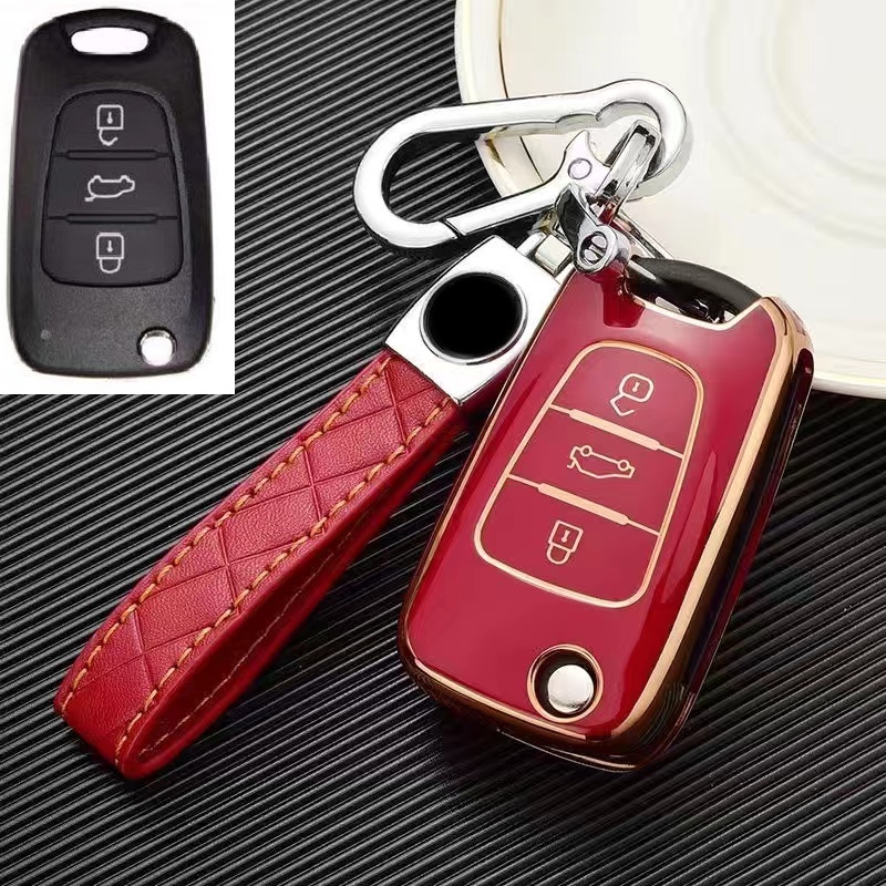 Vỏ Silicon Bảo Vệ Chìa Khóa Điều Khiển Từ Xa Cho Xe Hơi Hyundai Elantra / Tucson / IONIQ / i30 / i40