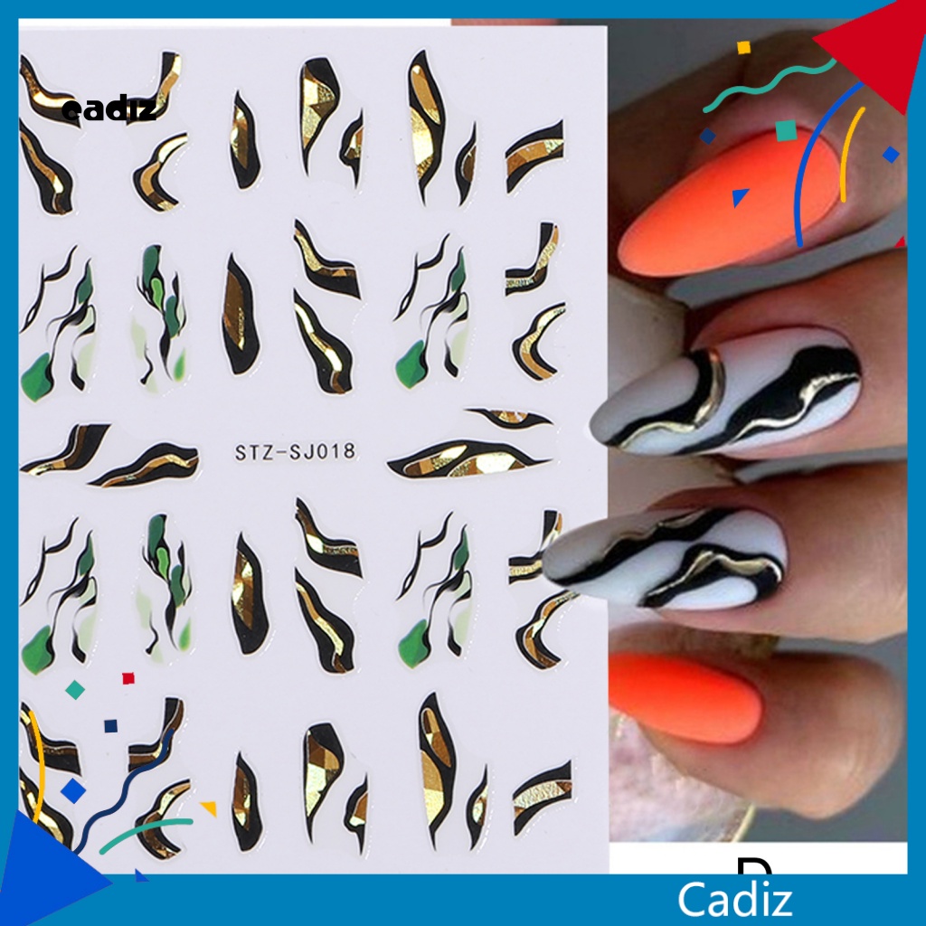 Miếng Dán Trang Trí Móng Tay Lấp Lánh Thời Trang