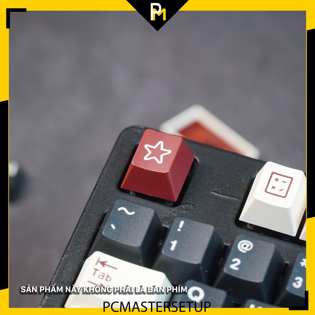 Keycap doubleshot ROME 173 nút dùng cho nhiều layout bàn phím cherry profile full box nhựa ABS