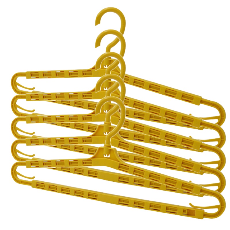 Set 5 Móc Treo Quần Áo Đa Năng Chống Trượt Tiết Kiệm Không Gian