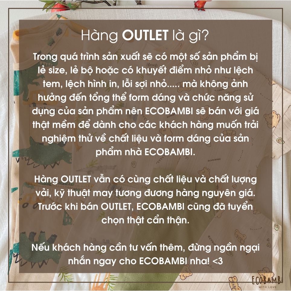 Bộ cotton Muslin Unisex tay ngắn, QUẦN SHORTS phong cách Hàn Quốc in Gấu phối quần kẻ sọc caro cho bé ECOBAMBI