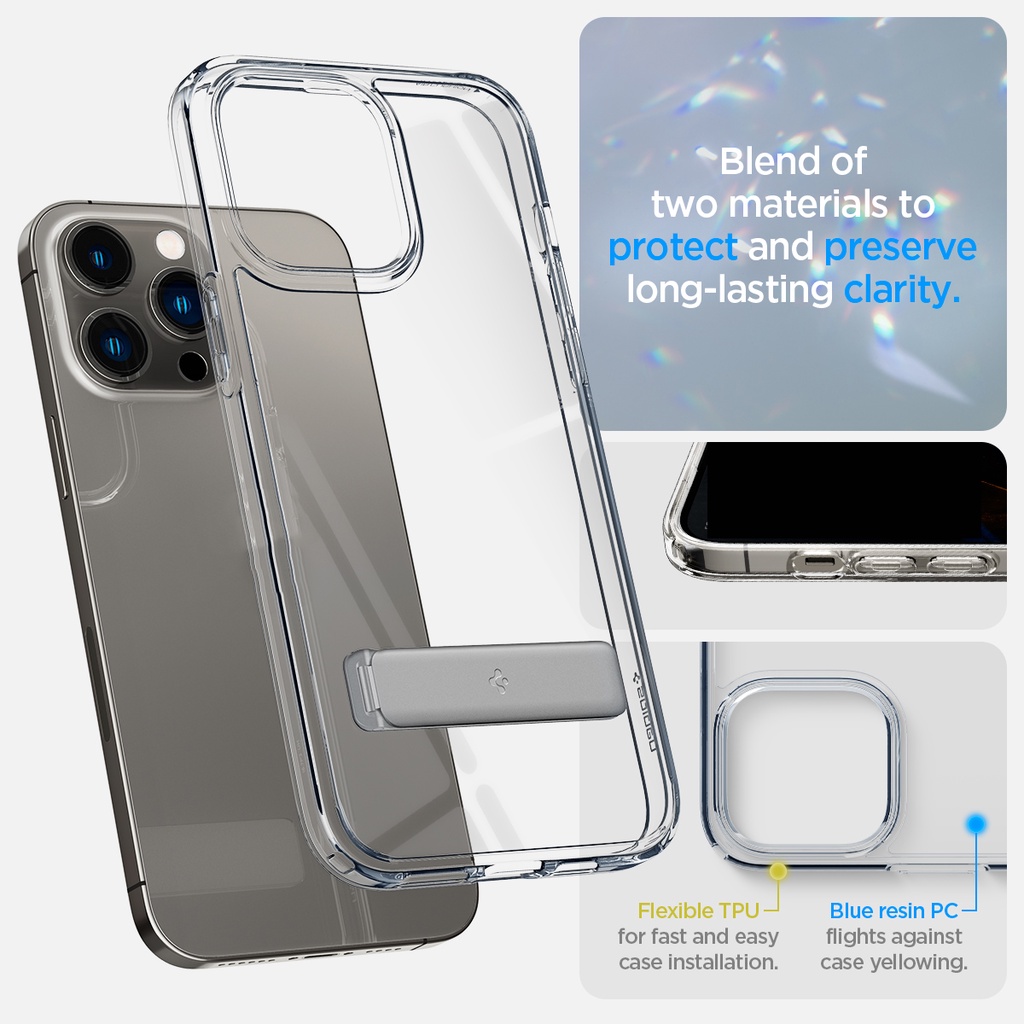 Ốp Lưng Spigen Ultra Hybrid S Cho iPhone 14 Pro Max / 14 Pro / 14 Plus / 14