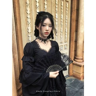 [CÓ SẴN] Vòng cổ choker ren hạt đen JL-150