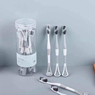 Sét 8 Bàn Chải Đánh Răng 2 Đầu