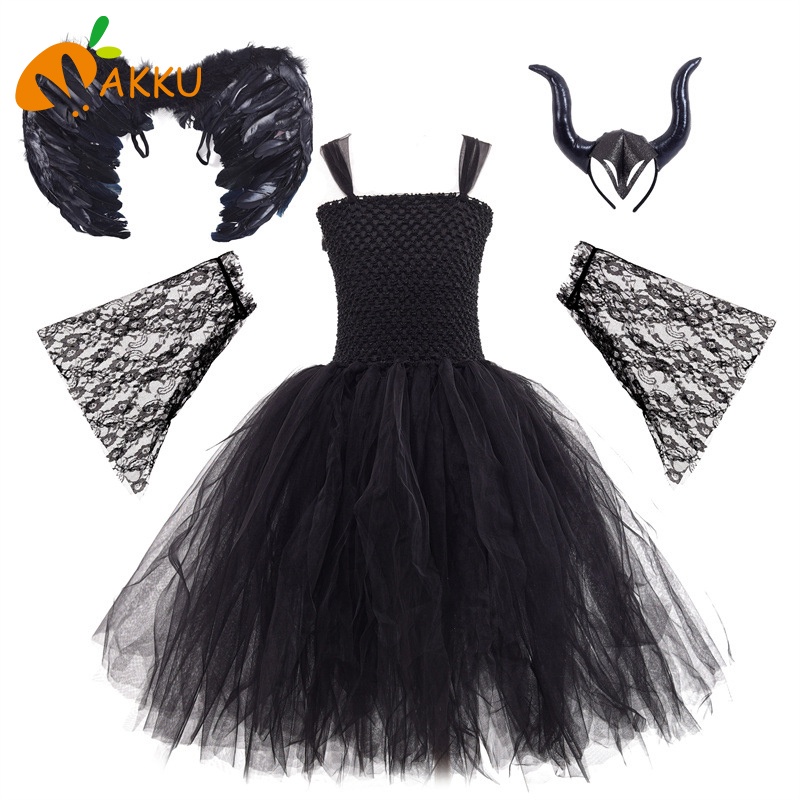 Đầm Công Chúa Hóa Trang halloween Xinh Xắn Dành Cho Bé Gái