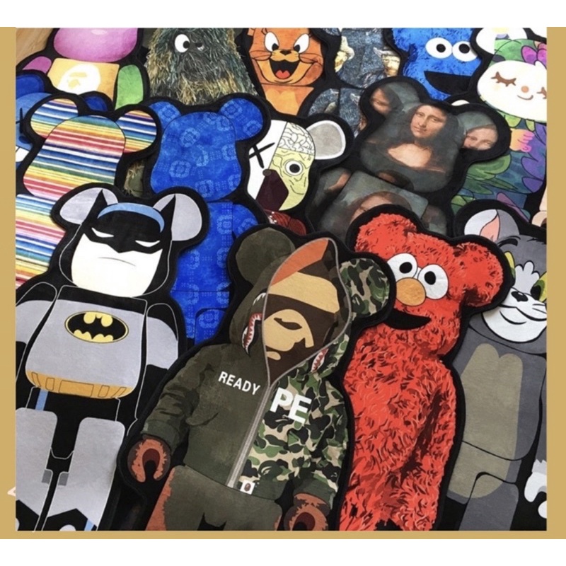 THẢM CHÙI CHÂN BEARBICK VÀ KAWS