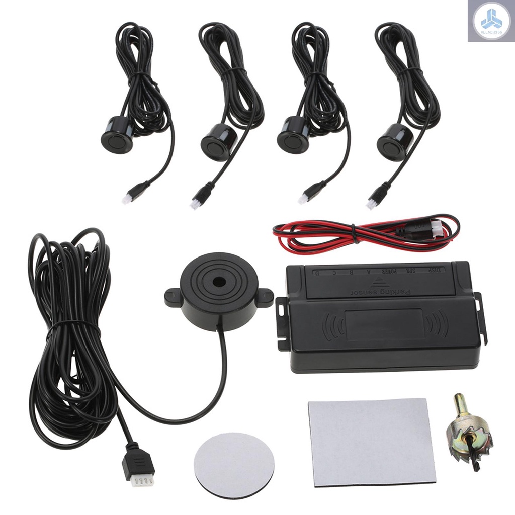 Bộ Radar Cảm Biến Đỗ Xe 4 Cánh Chuyên Dụng Cho Xe Hơi 9.29