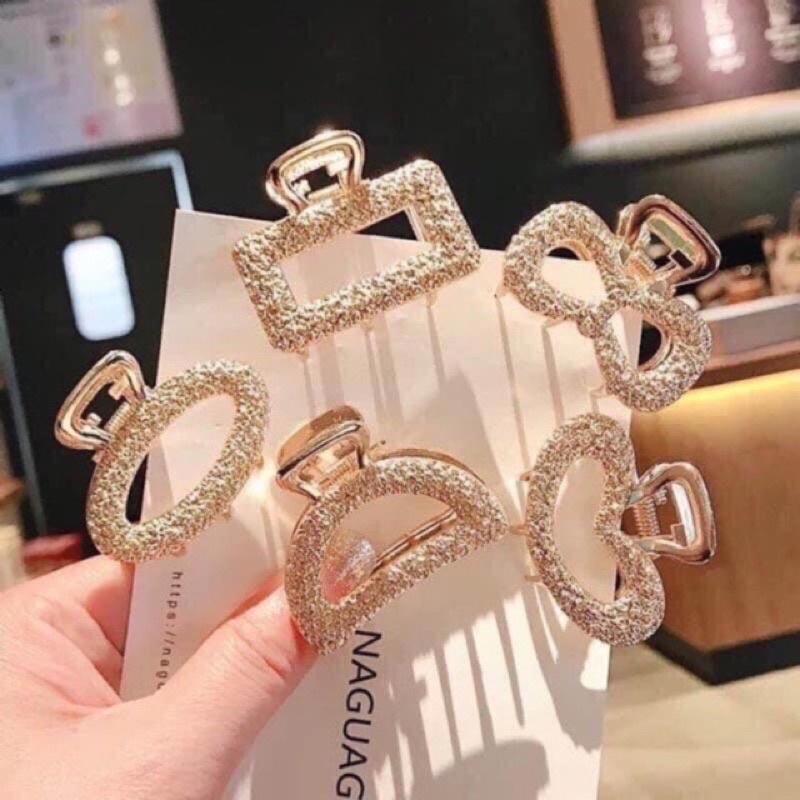 Set 5 cặp tóc mạ vàng sang chảnh