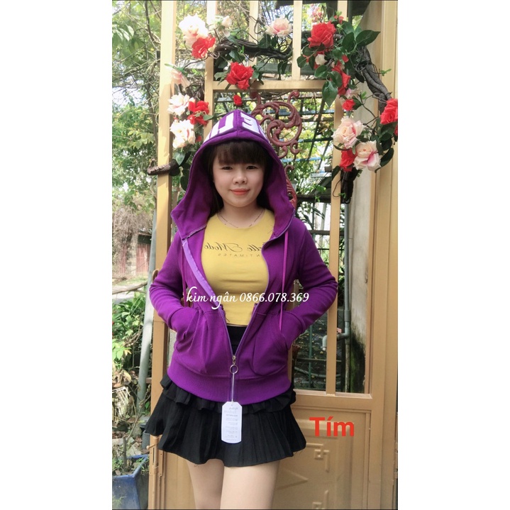 Áo Khoác Thời Trang Nón Thêu GELIN dày dặn mềm đẹp