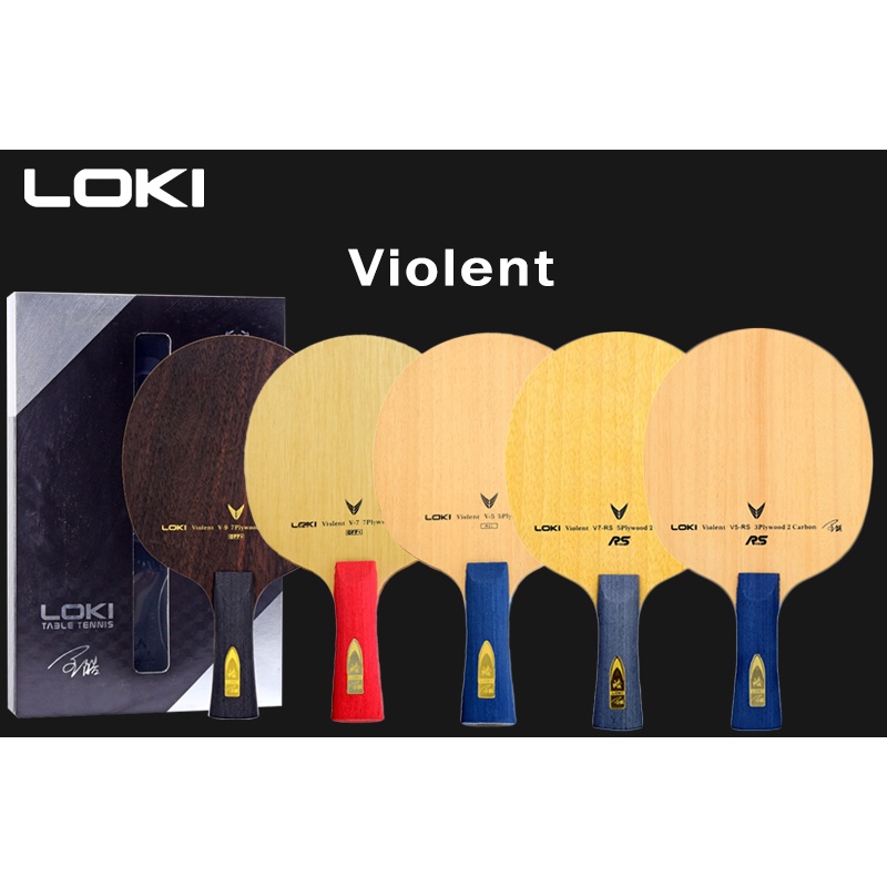 Lưỡi Chơi Bóng Bàn Loki Chuyên Nghiệp Cho Intermediate CLCR Ping Pong Blade