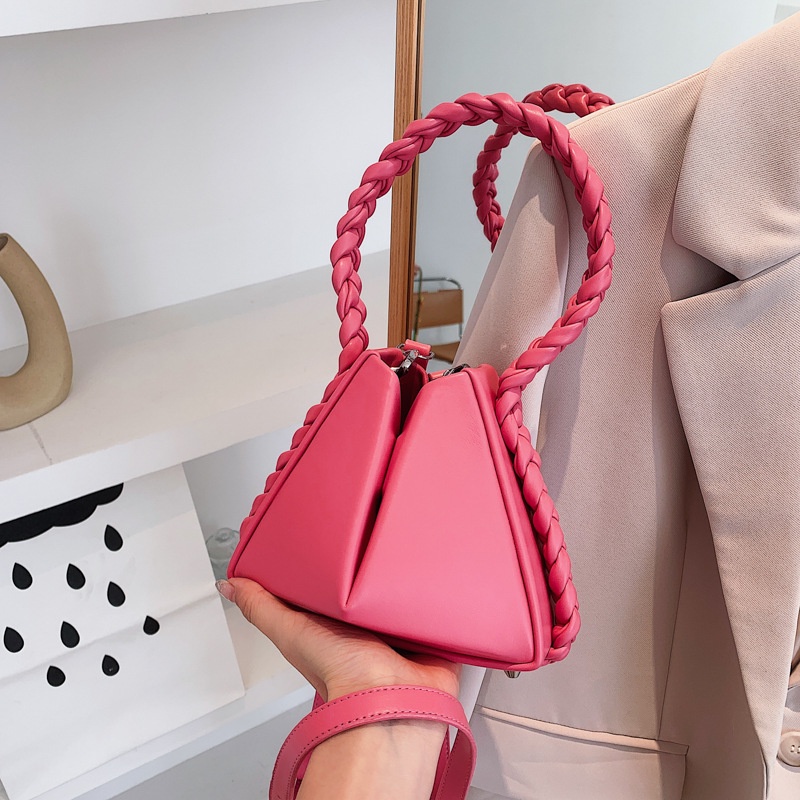 Túi Xách Đeo Chéo Hình Tam Giác Cỡ Nhỏ Phong Cách Mới 2022 Thời Trang Xuân Hè Cho Nữ