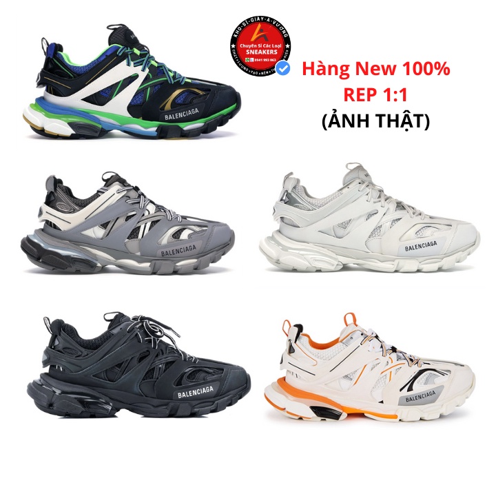 GIÀY THỂ THAO SNEAKER NAM NỮ BALENCIAGA TRACK 3.0 SẢN XUẤT THEO TIÊU CHUẨN HÀNG AU