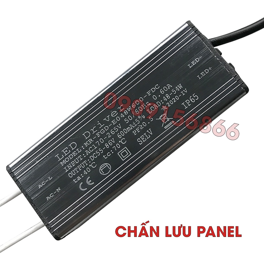 Chấn lưu cho đèn led panel 48w - 55w