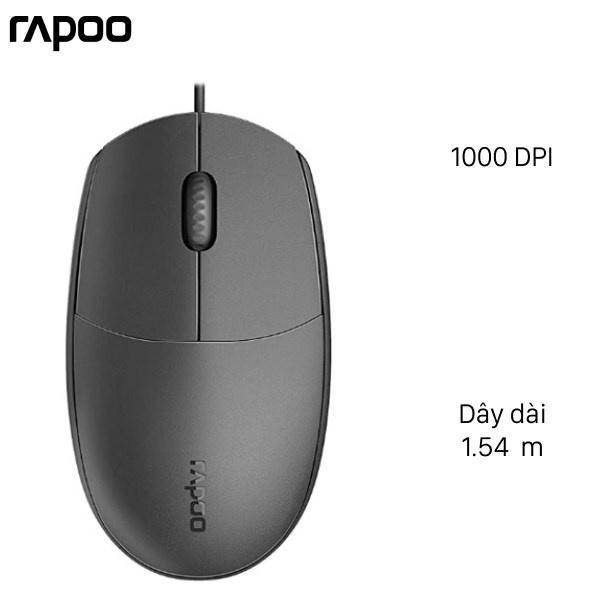 Chuột máy tính Rapoo N100