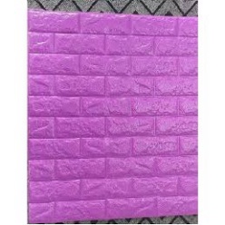 Miếng xốp dán tường Giả gạch 3D loại 1 dày đẹp siêu dính kích thước 70x77cm MF375