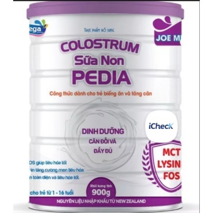 Sữa non PEDIA dành cho trẻ biếng ăn và chậm lớn [900gr/hộp]
