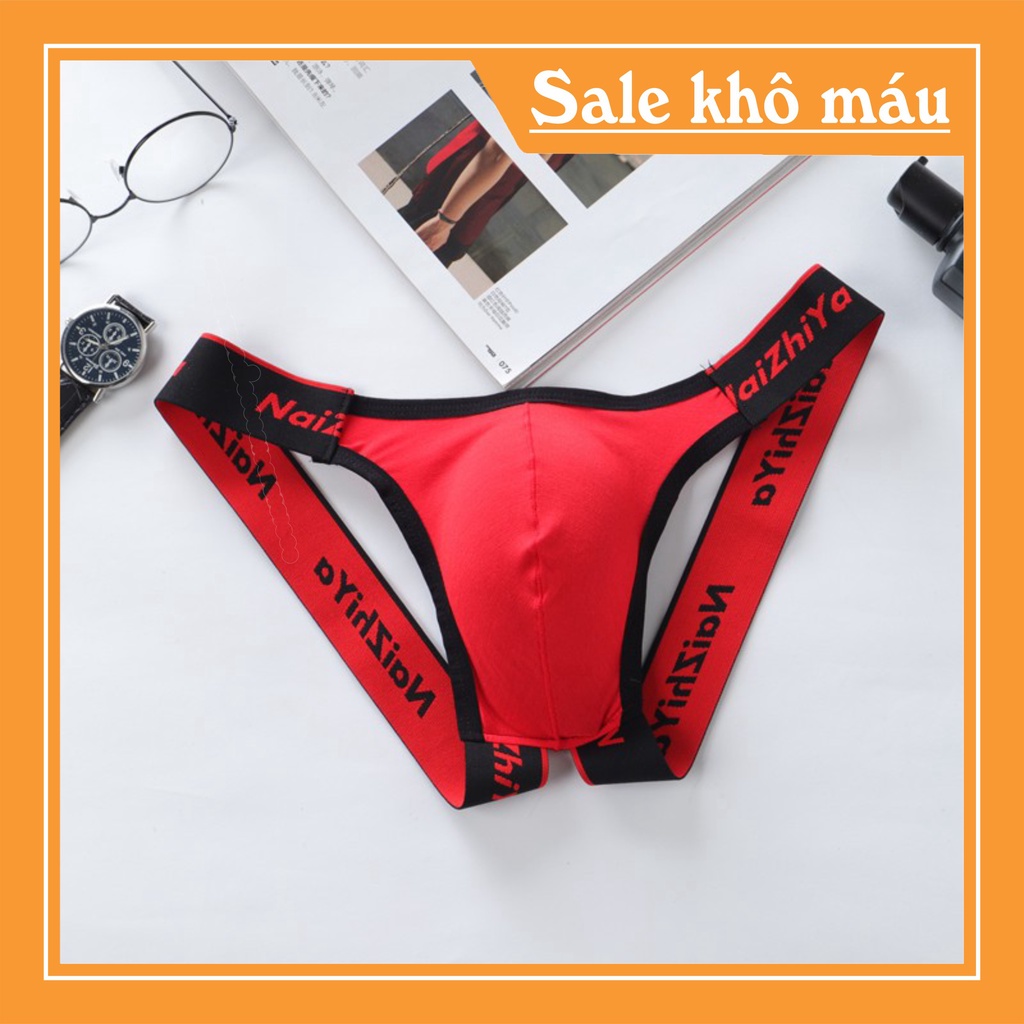 Quần lót nam, quần lót nam jocktrap nam thun cotton cao cấp hình chụp thật