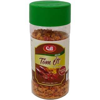 Muối tôm ớt tây ninh c&b - hộp 50g
