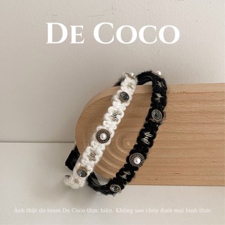 Bờm tóc nữ DECOCO ACC Abi bản nhỏ đính đá DECOCO ACC ACCESSORIES