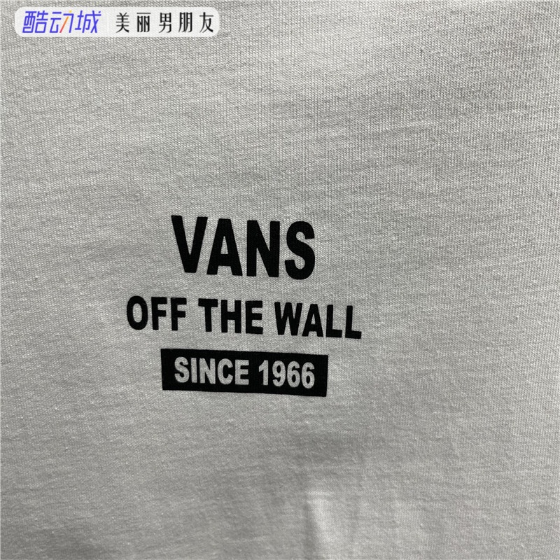Vans Áo Thun Thể Thao Ngắn Tay Thoáng Khí In LOGO VN0A3ZOCBLK / Cy