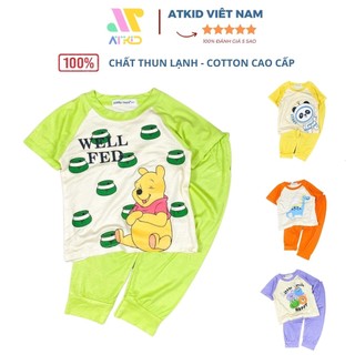 Bộ quần áo trẻ em dài tay Happy Minkymom chất thun lạnh cao cấp cho bé trai bé gái