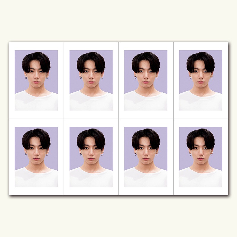 Sticker Ảnh Thẻ Từng Thành Viên BTS