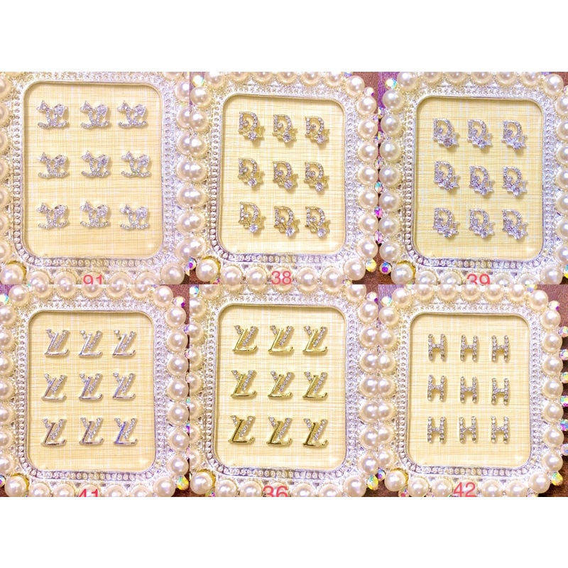 Charm gắn móng cao cấp, phụ kiện nail