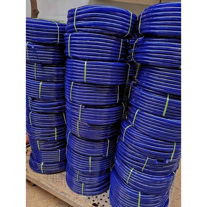 Ống nhựa mềm lưới dẻo xanh dương phi 16,18,20,25,30,35mm dùng cho tưới nước sân vườn giá rẻ nhất giá 3m