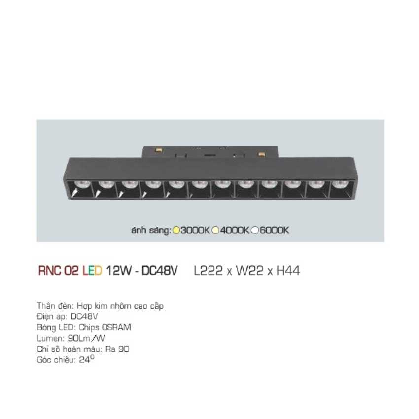 Đèn Ray LED Nam Châm RNC 02 – DC48V