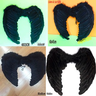 (CÁNH CỤP) CÁNH THIÊN THẦN TRẮNG/ĐEN//HỒNG COSPLAY HALLOWEEN HÓA TRANG LỄ HỘI