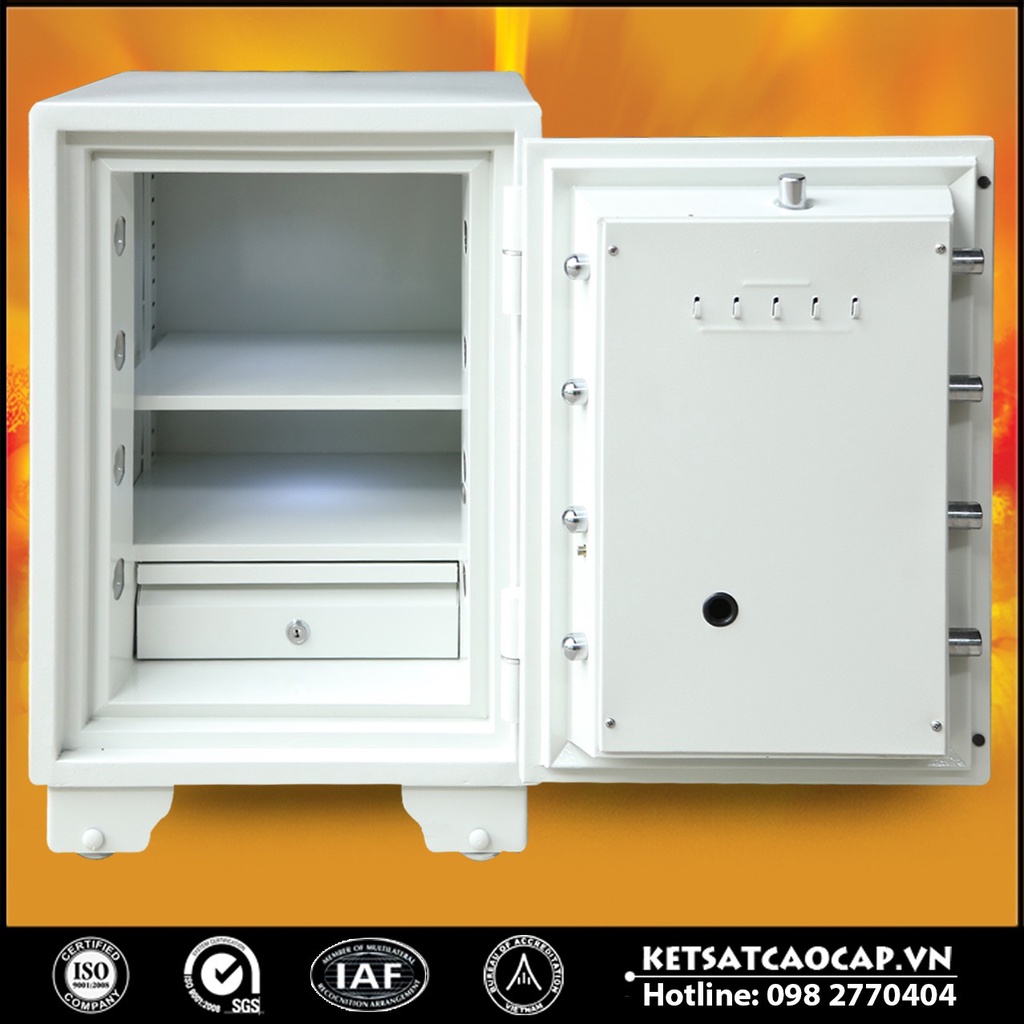 Két Sắt Giá Rẻ LX700 E Silver - White