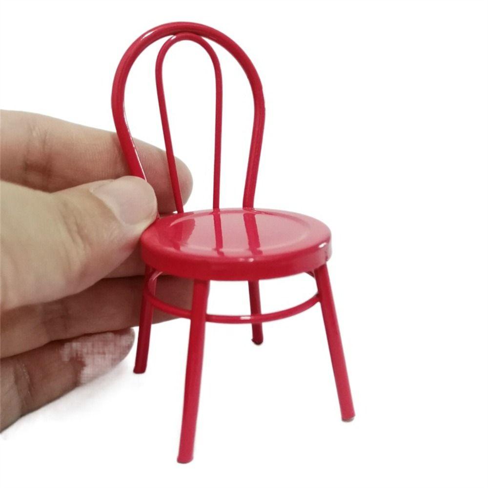 Mô Hình Ghế Tự Trang Trí Nhà Búp Bê Thu Nhỏ DIY