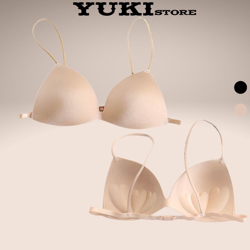 Áo ngực su không gọng nâng ngực mỏng dây mảnh YUKI STORE 818