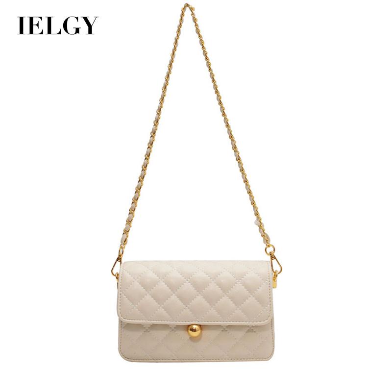 Túi Đeo Chéo Màu Đen Đính Kim Cương Giả Thời Trang Cho Nữ