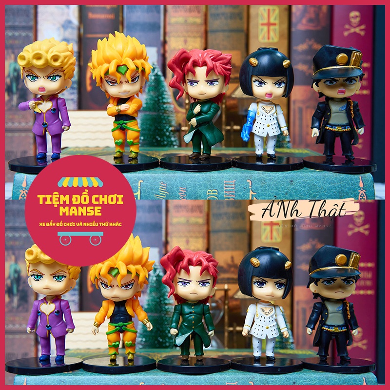 Mô Hình nhân vật Jojo's Bizarre Adventure Cuộc Phiêu Lưu Bí Ẩn dễ thương