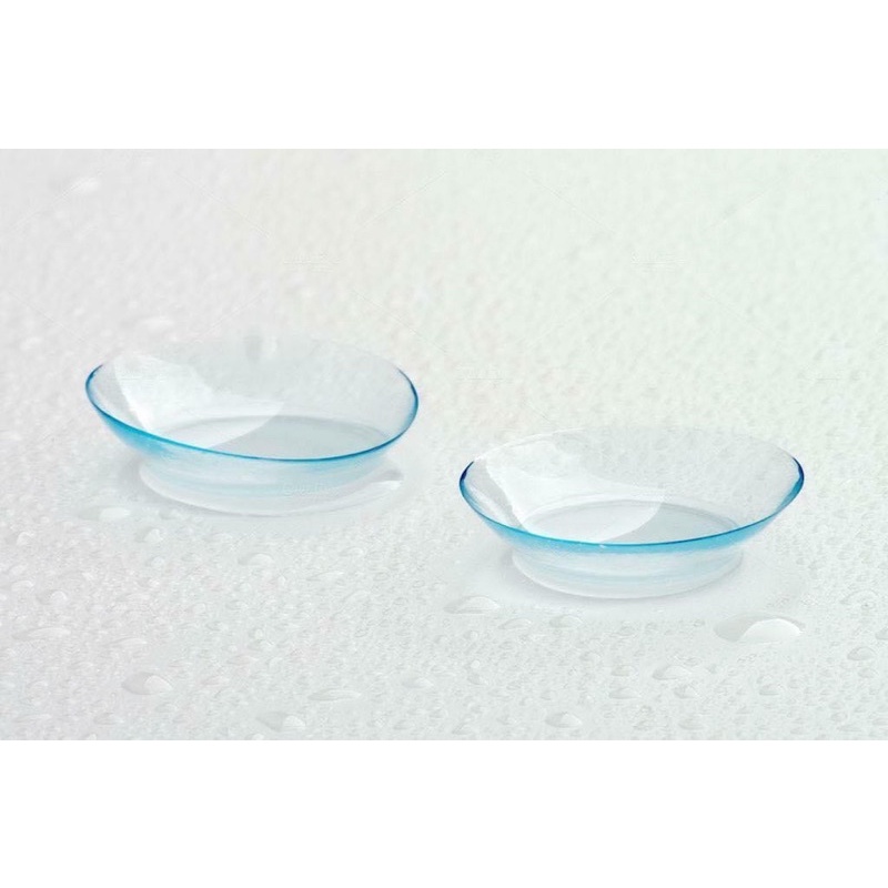[Kính Áp Tròng] Lens Trong Suốt Cận