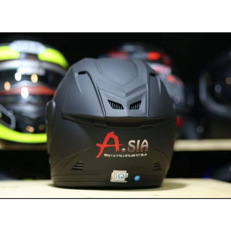 Mũ bảo hiểm 3/4 đầu Asia cao cấp kính full mặt