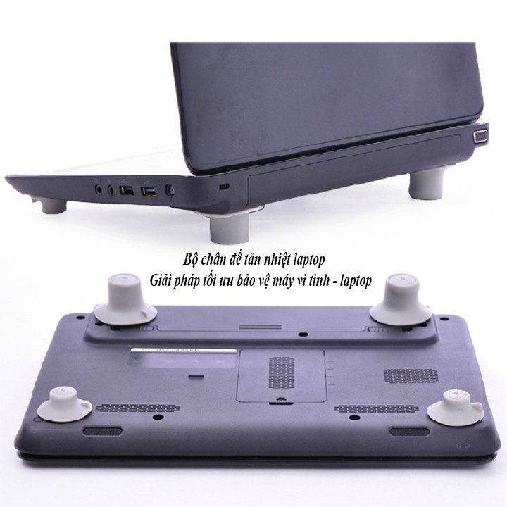 BỘ 4 NÚT KÊ CHỐNG NÓNG CHO LAPTOP