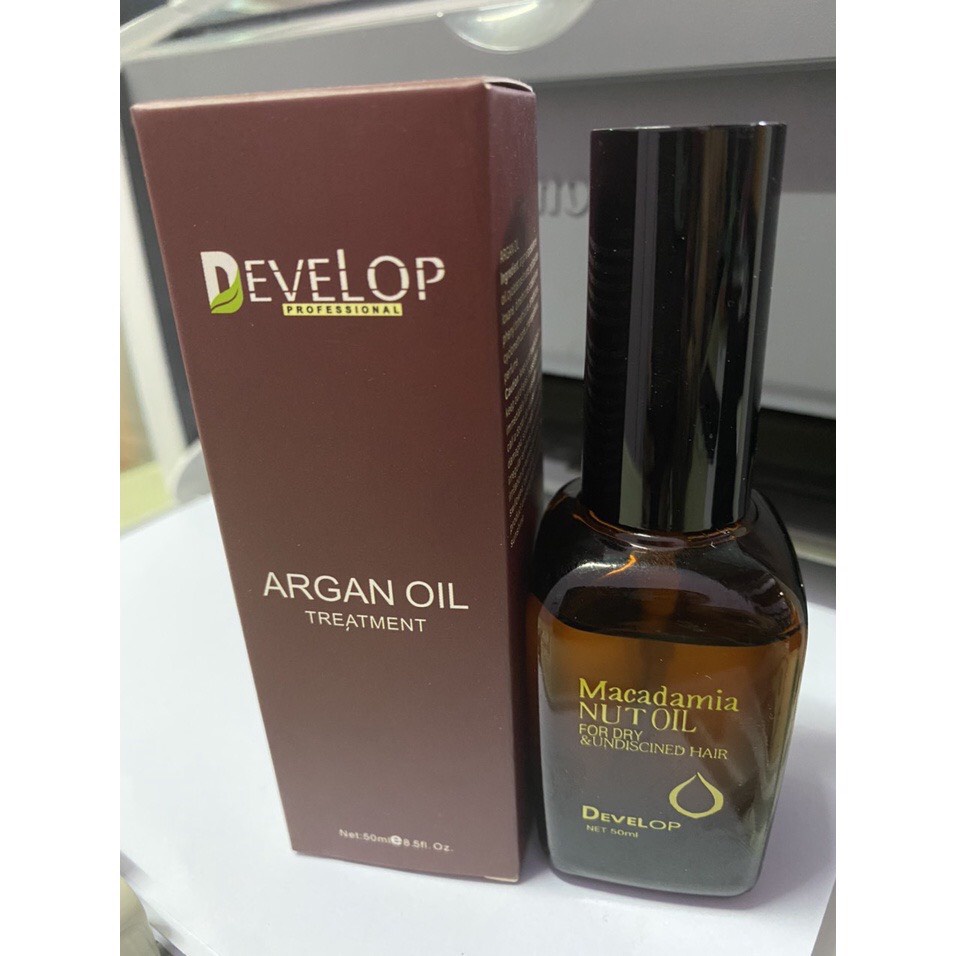 Tinh dầu dưỡng tóc Develop ARGAN OIL