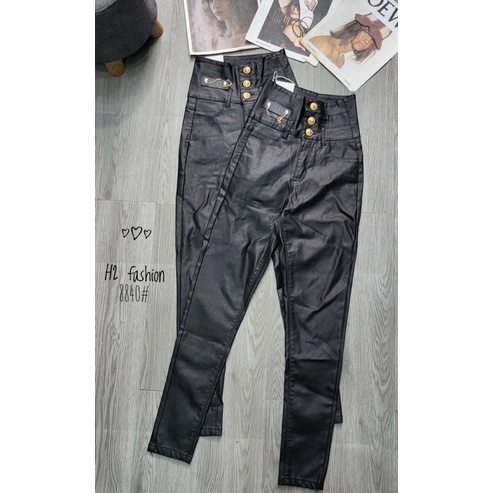 Quần Da Cạp Cao Siêu Tôn Dáng Kèm ảnh Thật