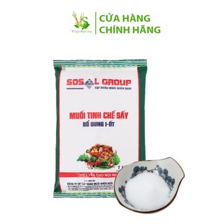 Muối IOD Sosalco 1kg/gói