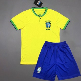 ⚽️ÁO BÓNG ĐÁ ⚽️ĐỘI TUYỂN BRASIL🔔Chất vải mè thái, thấm hút mồ hôi