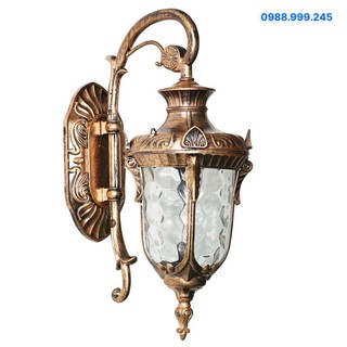 Đèn trang trí ngoài trời,đèn gắn tường ngoài trời chống nước chịu mưa - nắng siêu bền bỉ bóng led đui xoáy tiện lợi