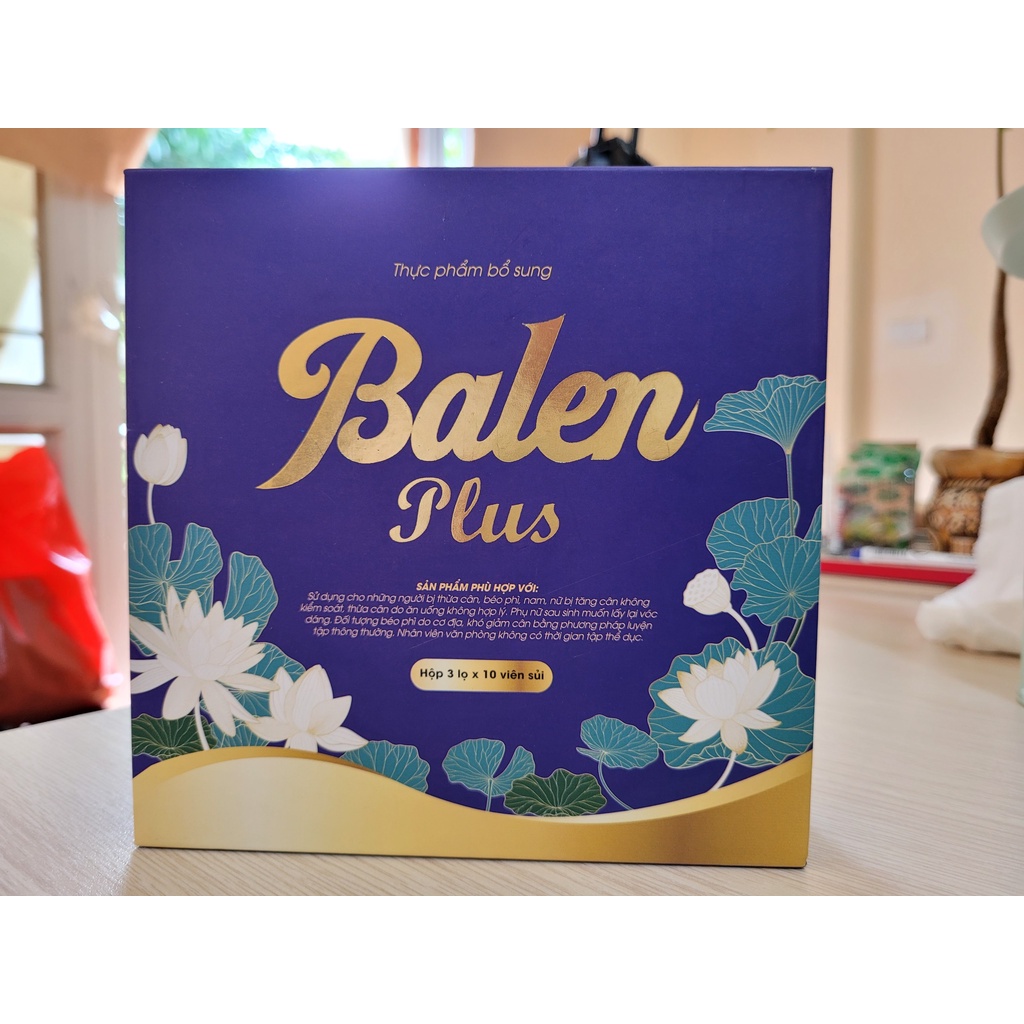 Viên Sủi Giảm Cân Balen Plus Hỗ Trợ Tăng Cường Chuyển Hóa Chất Béo