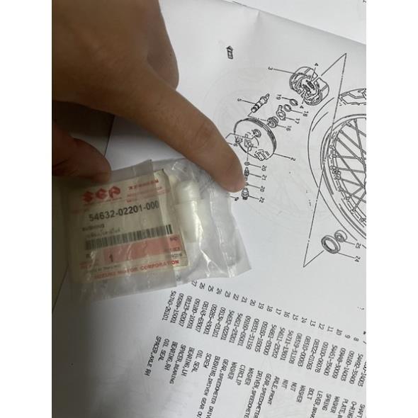 Cục Mũ Kilomet Má Đùm Cho Các Dòng Xe SUZUKI Viva 110, Revo 110-Hàng chính hãng